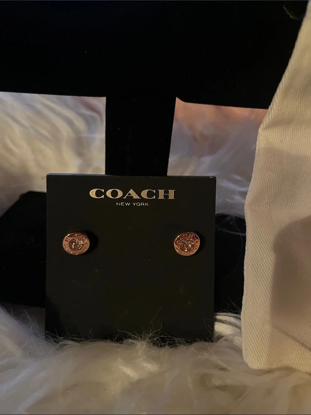 Coach earrings